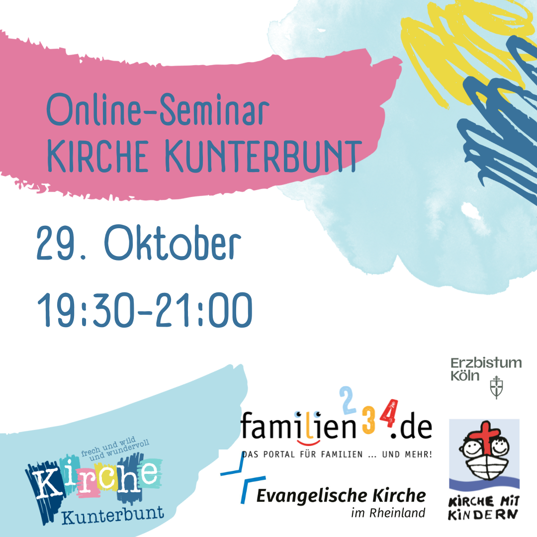 Online Seminar Kirche kunterbunt