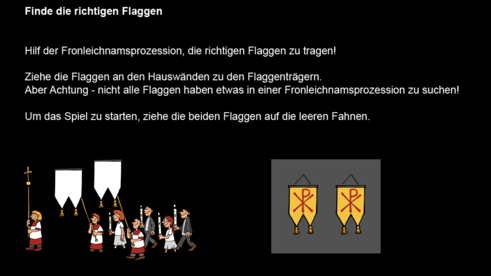 Titelbild vom Onlinespiel zu Fronleichnam