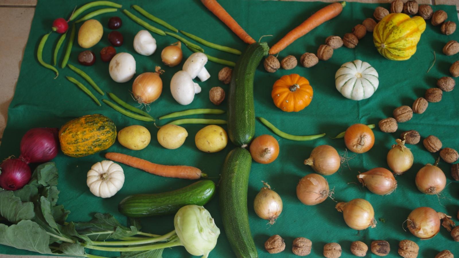 Im Herbst feiern wir Erntedank