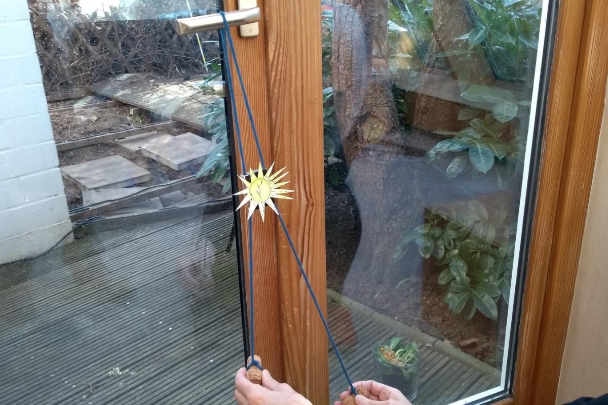 Anleitung aufgehende Sonne