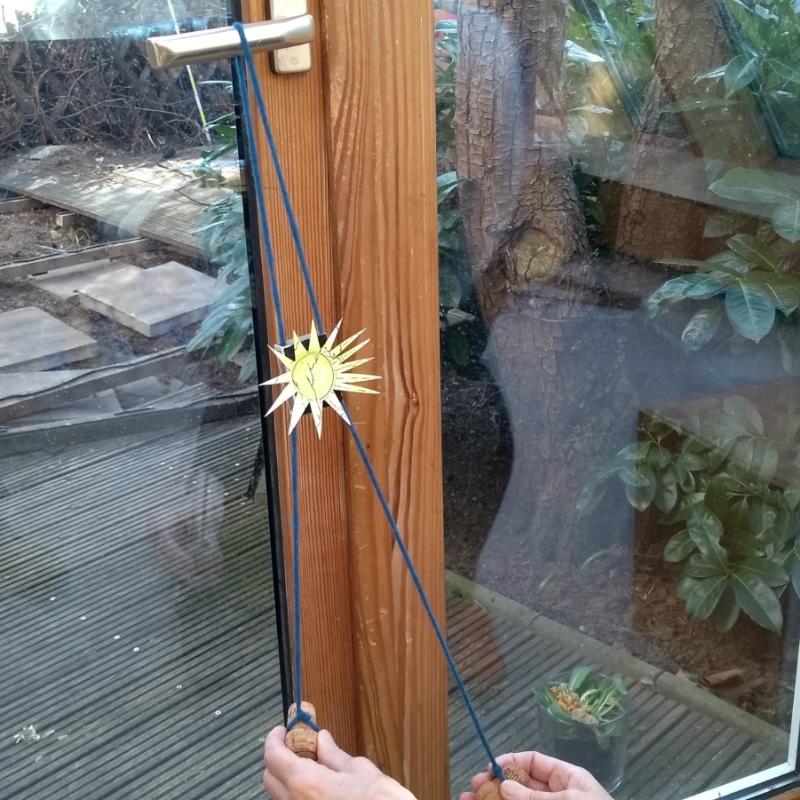 Anleitung aufgehende Sonne