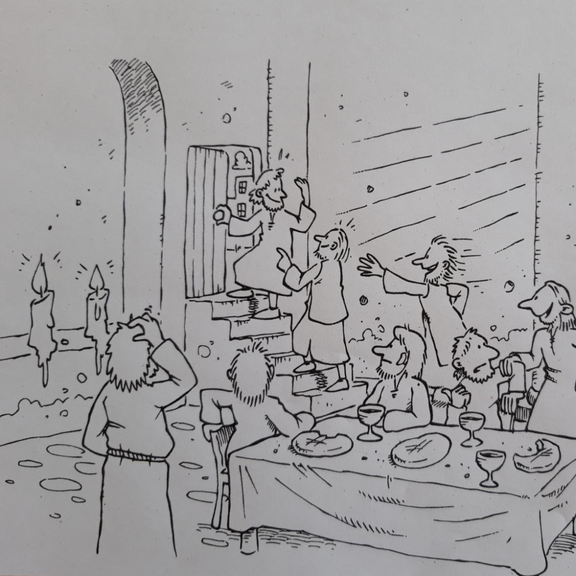 Ideen aus Kiste: Pfingsten Bibelbild 1