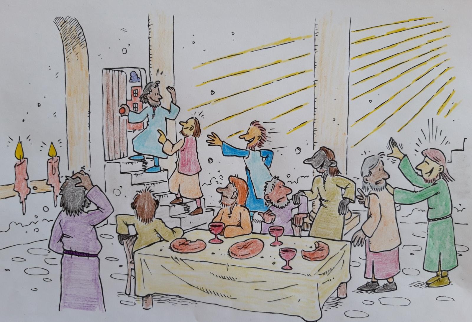 Ideen aus Kiste: Pfingsten Bibelbild 4