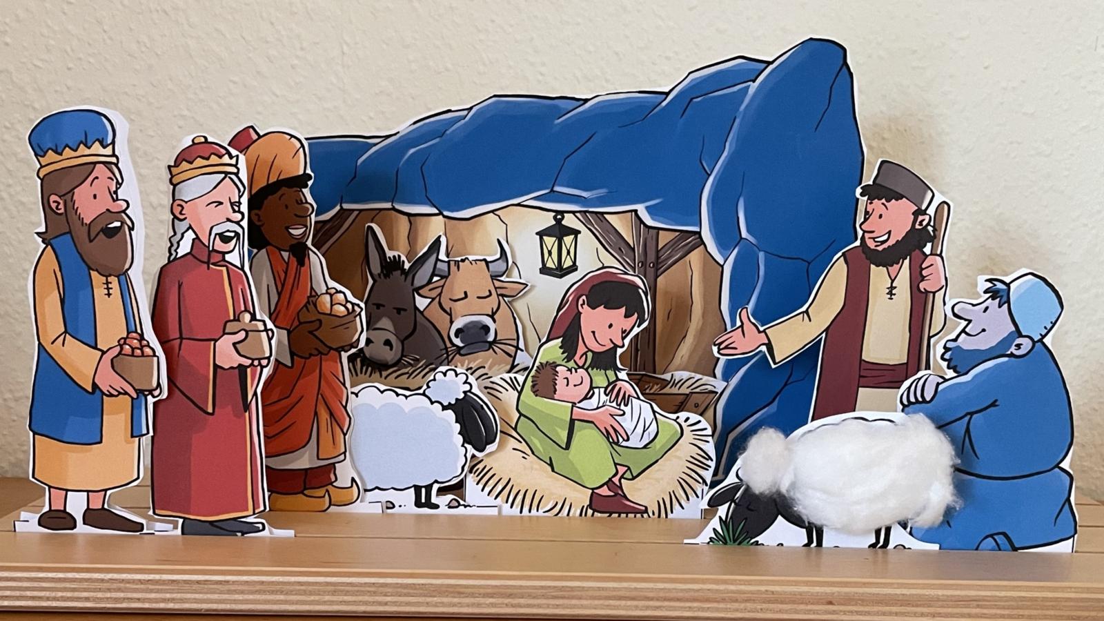 Erzählschiene Weihnachten quadratisch