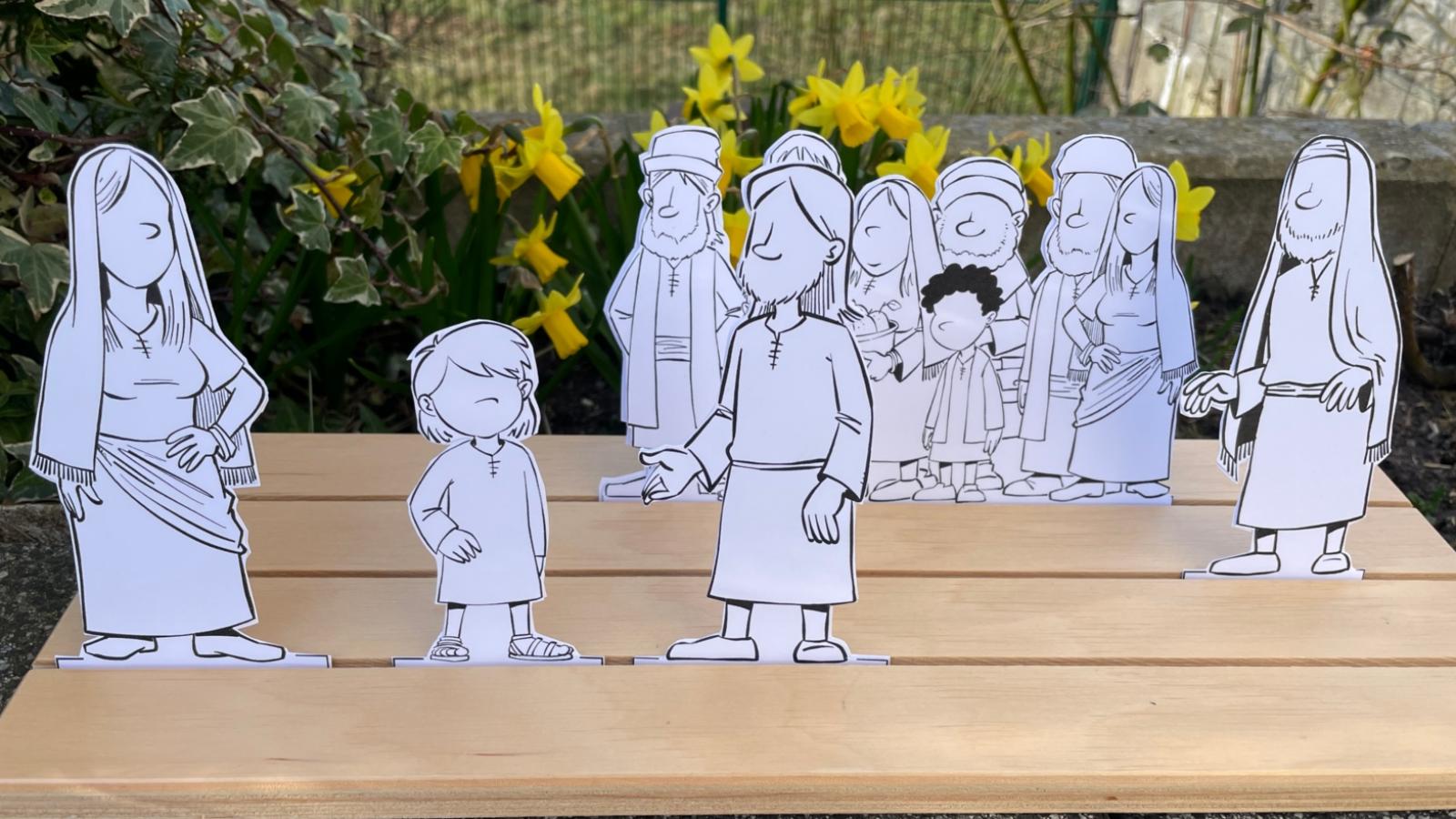 Erzählschiene biblische Figuren 1