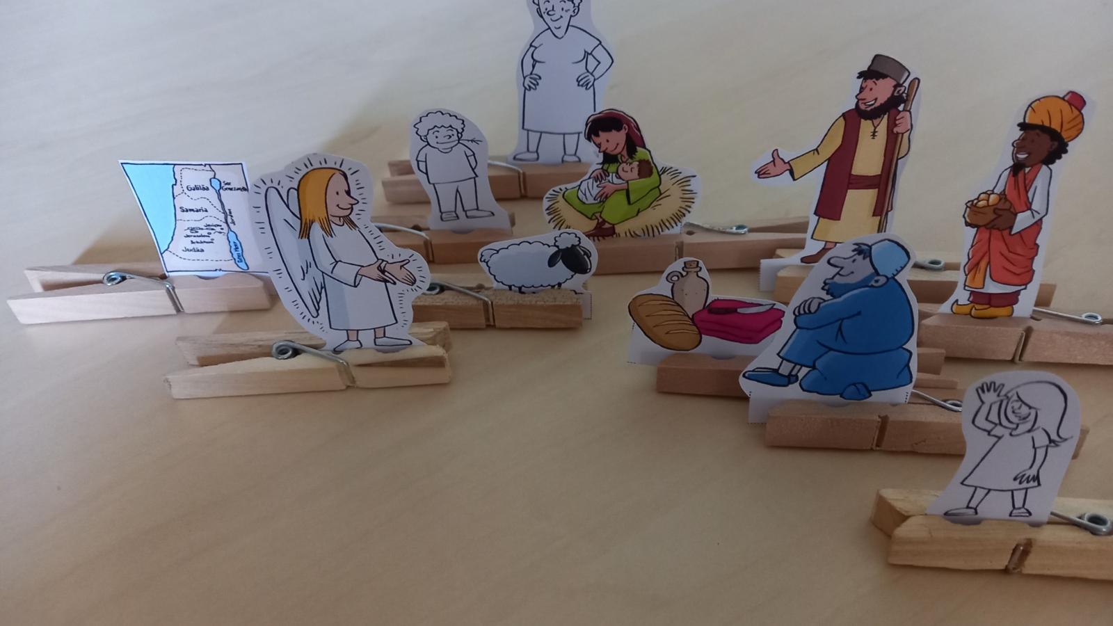 Adventsgehschichte Familienpastoral Klammerfiguren Adventsgeschichte Familienpastoral 2022