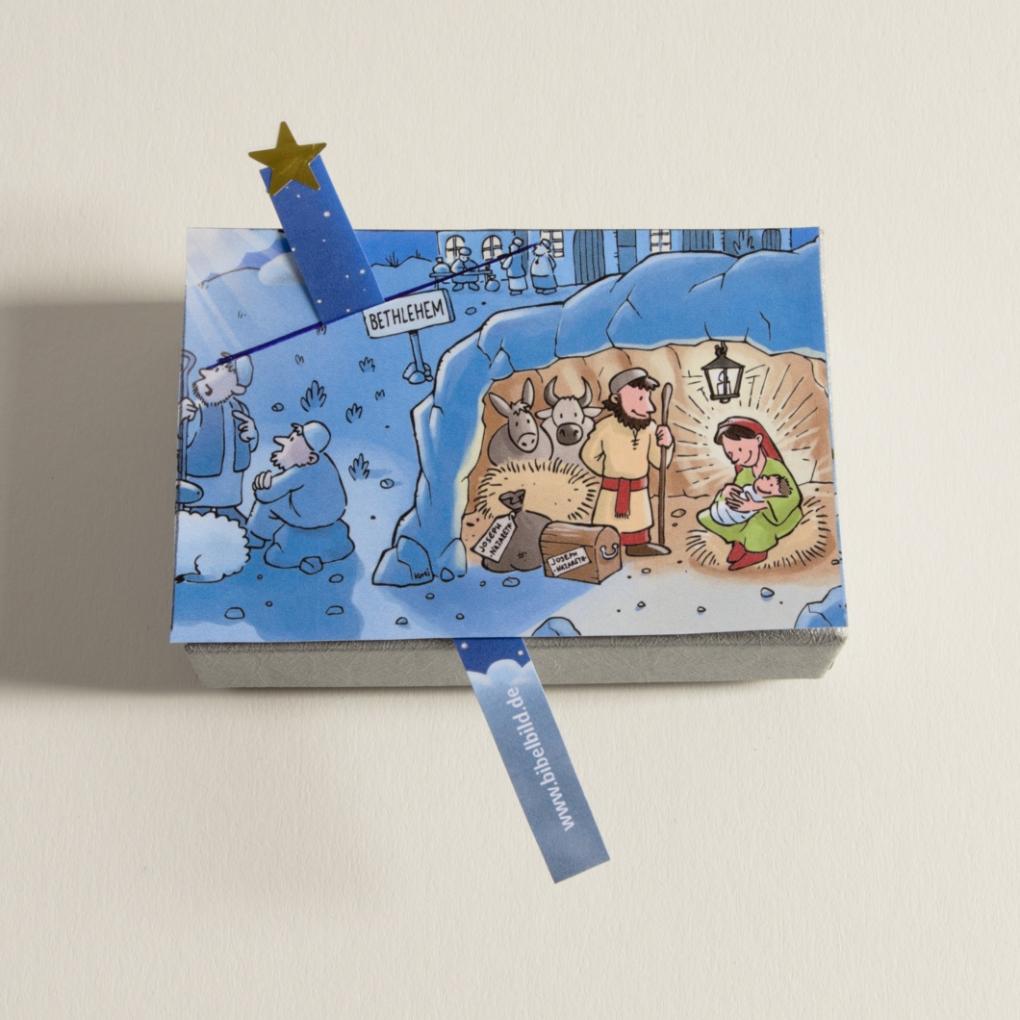 familien234 basteln Weihnachten Geschenkdose 1