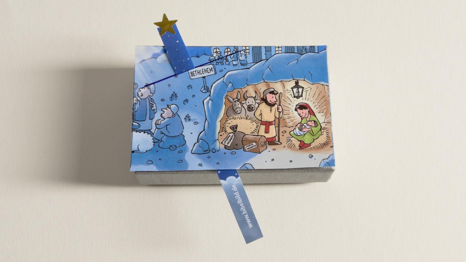familien234 basteln Weihnachten Geschenkdose 1
