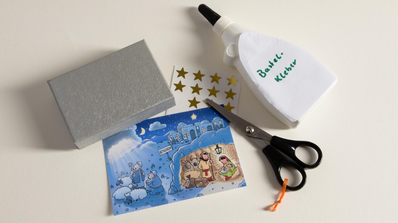 familien234 basteln Weihnachten Geschenkdose 2