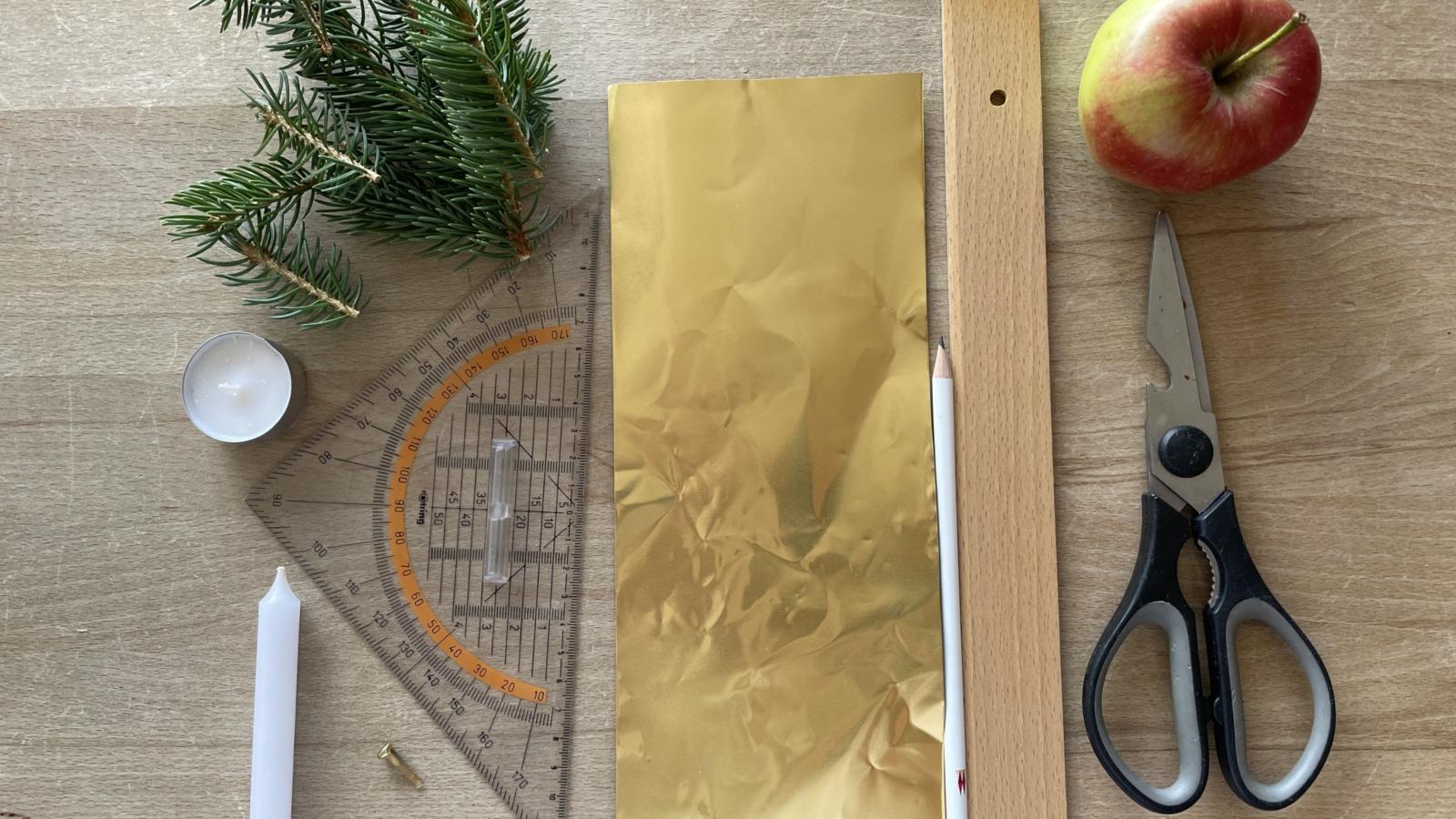Anleitung Königsapfel zu Christkönig
