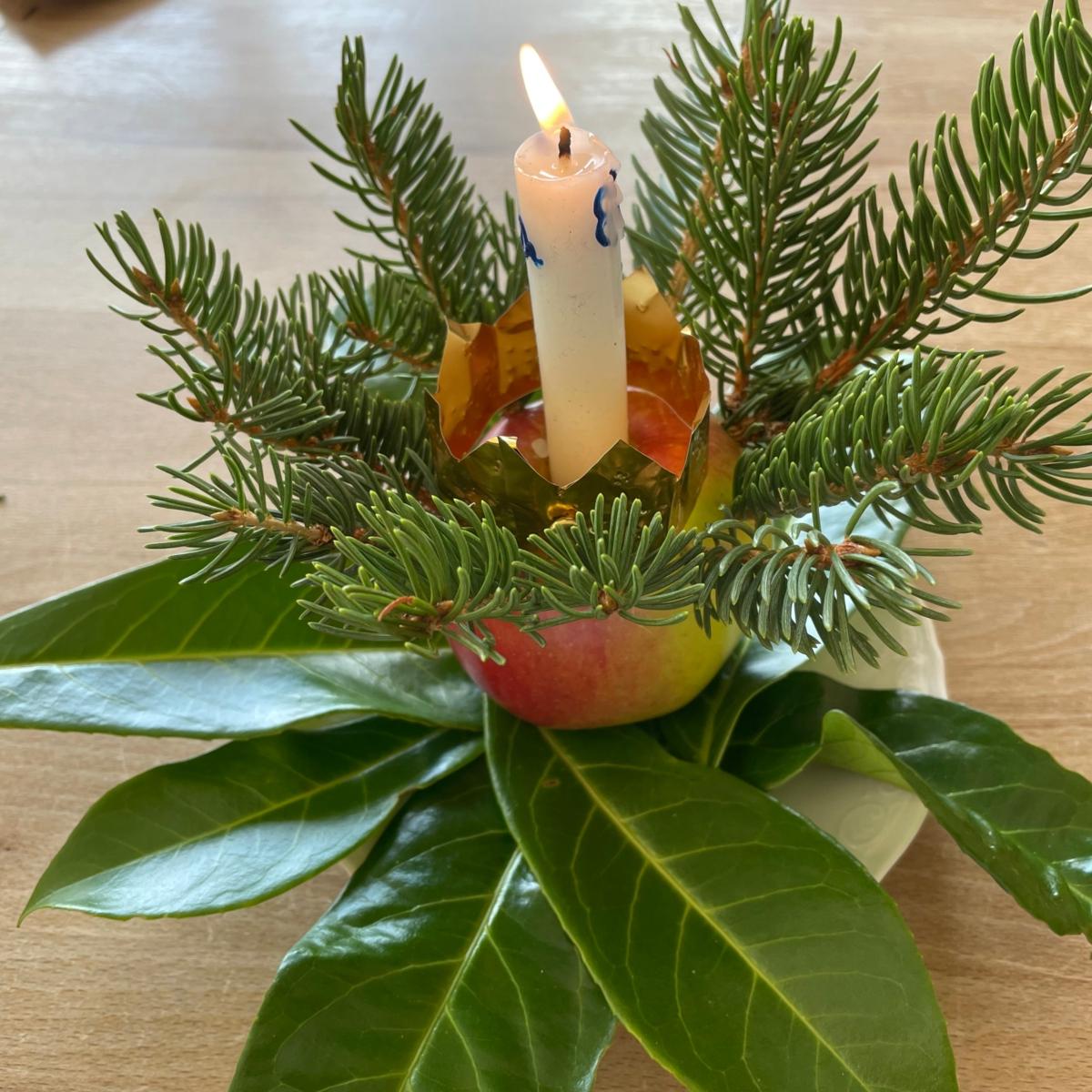 Anleitung Königsapfel zu Christkönig
