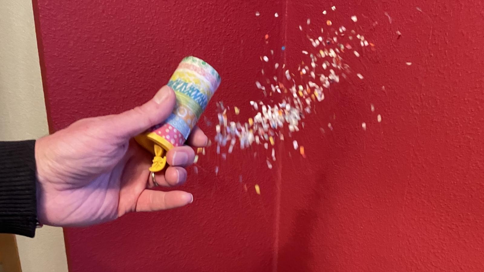 Konfettikanone Titelbild