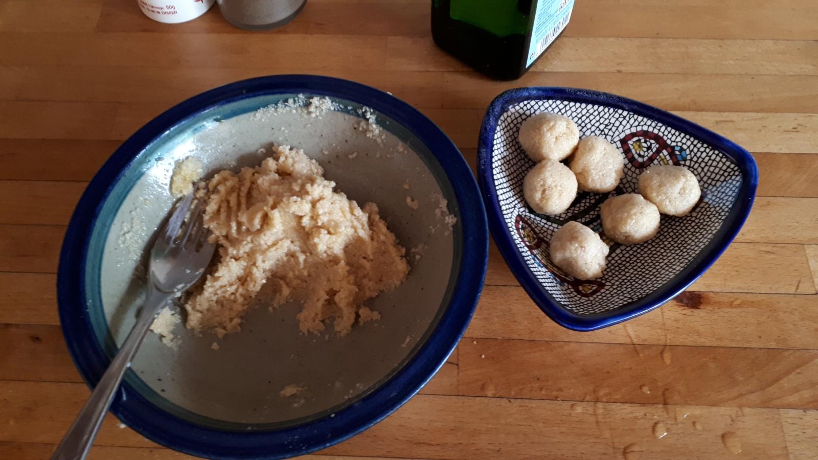 familien234 kochen Erntedank Semmelklößchen 4