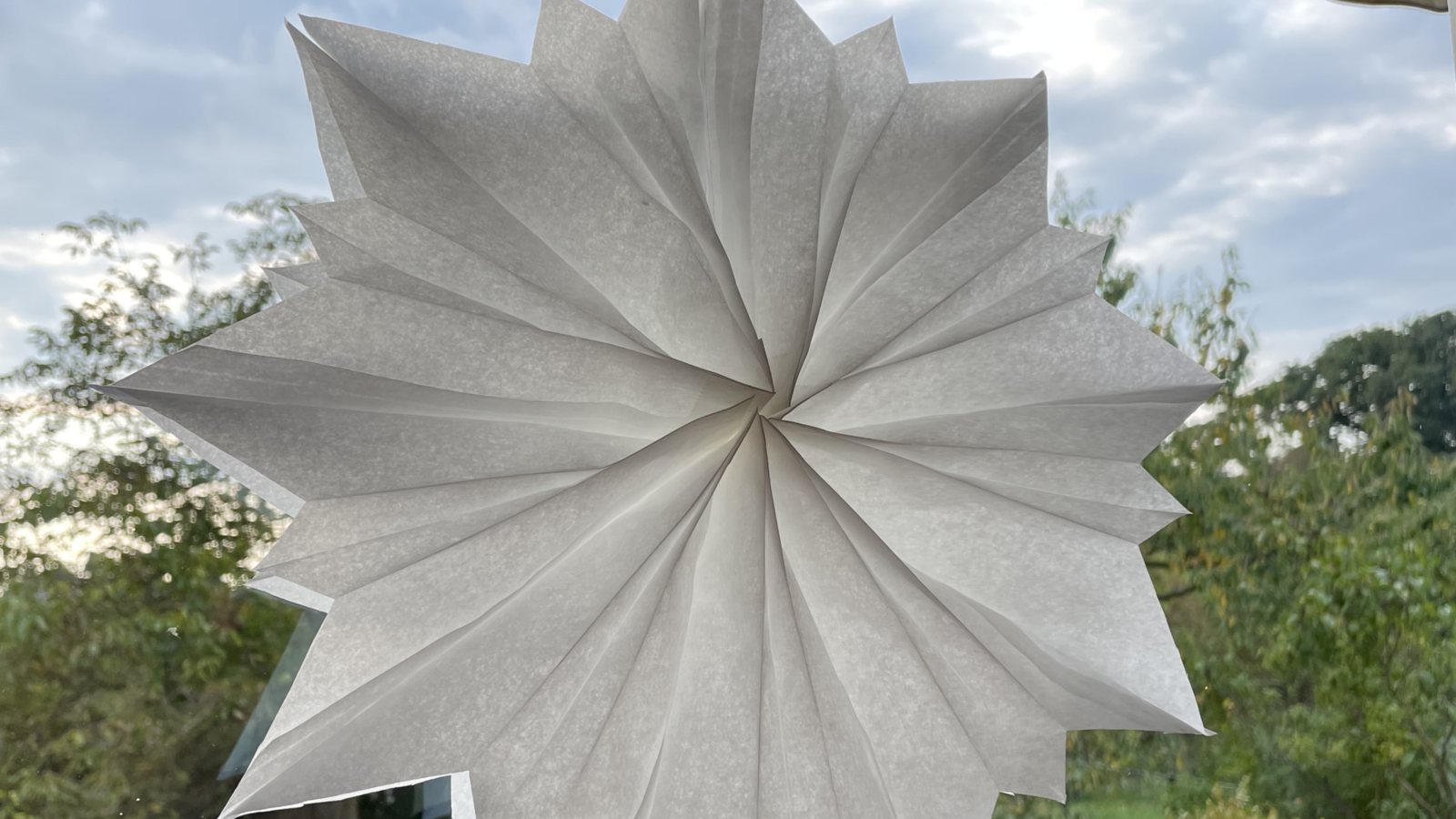 Papiertüten-Stern 11