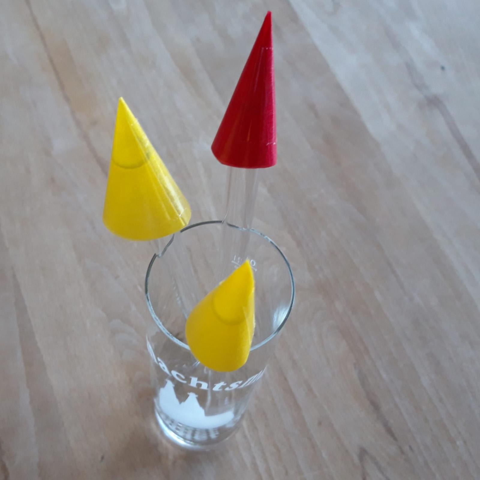 familien234 basteln Silvester Raketen