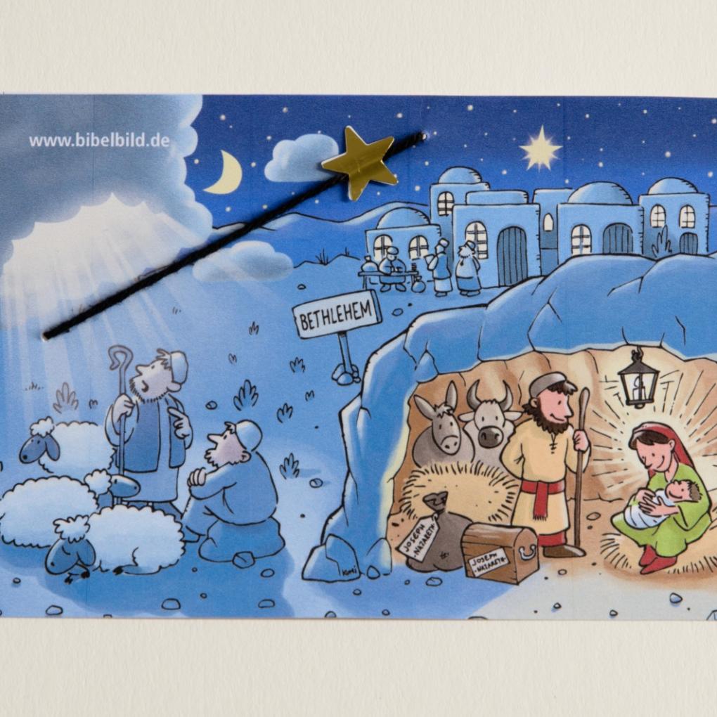 familien234 basteln Weihnachten Stern-Weihnachtskarte_06