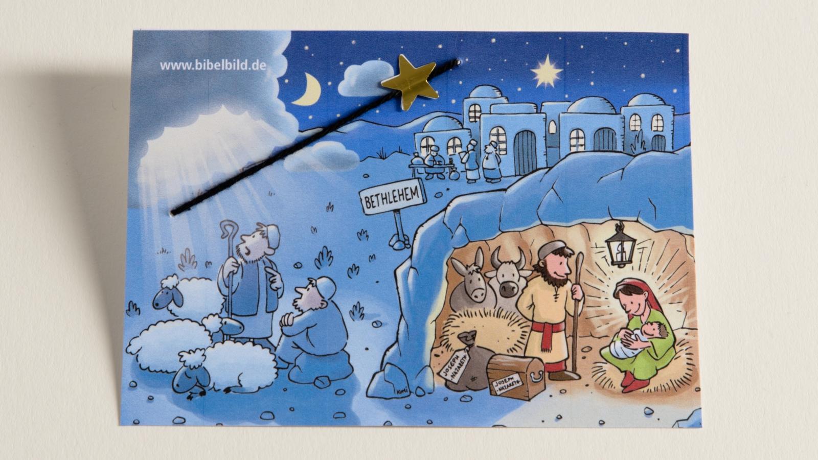 familien234 basteln Weihnachten Stern-Weihnachtskarte_06