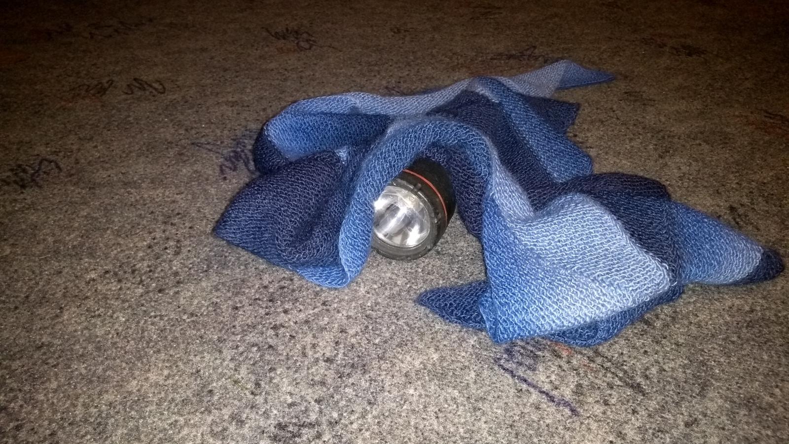 Schöpfung Tag 1 Taschenlampe