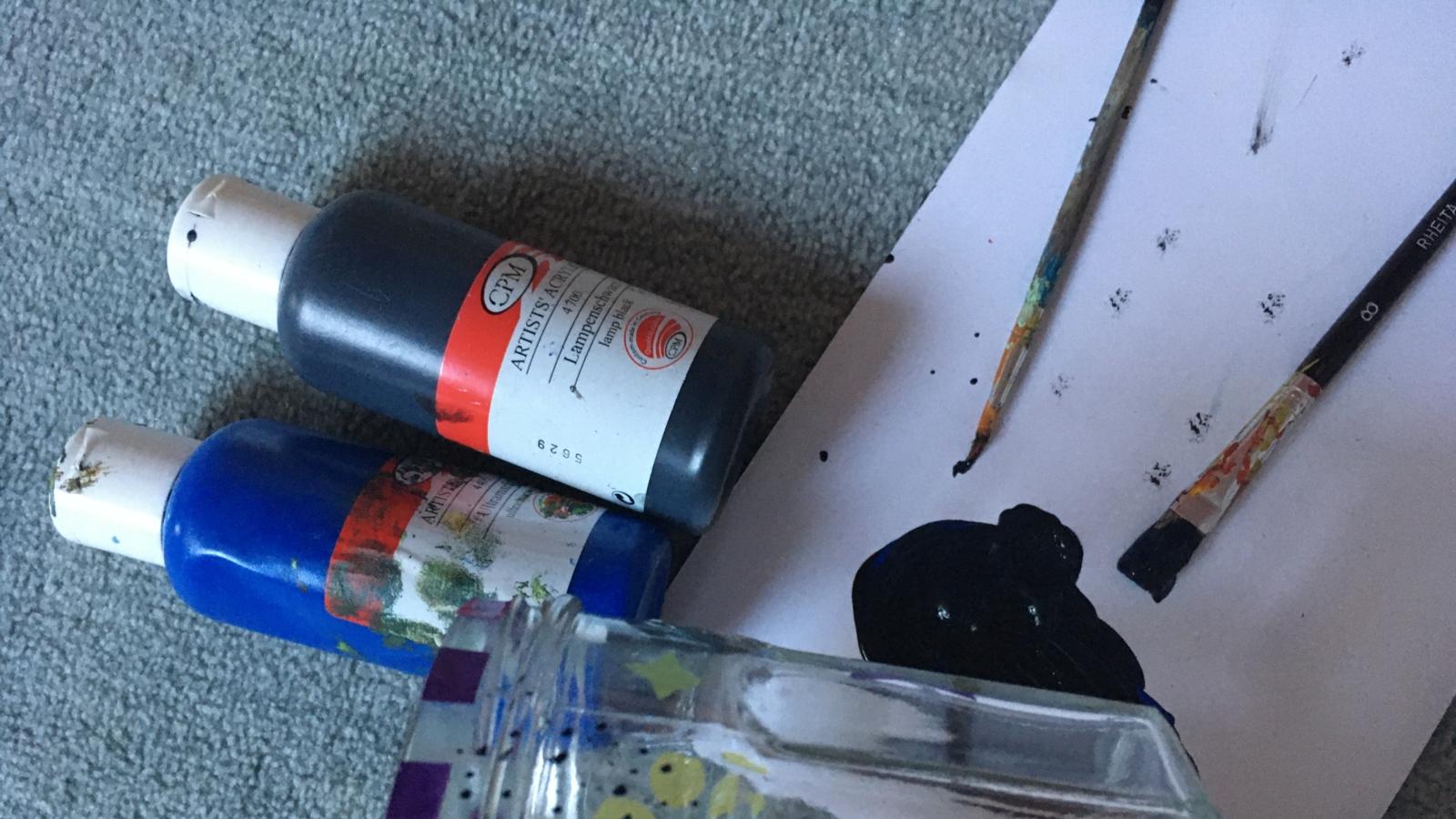 Schöpfung Tag 1 Glas 4
