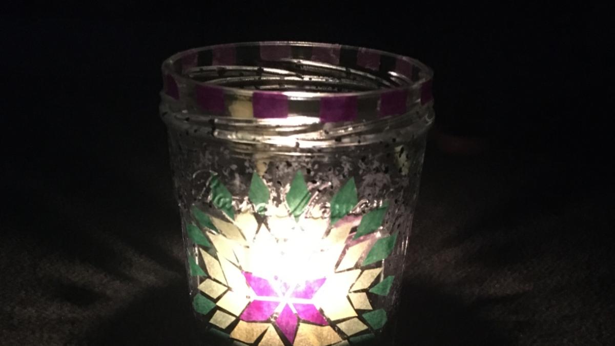 Schöpfung Tag 1 Glas 5