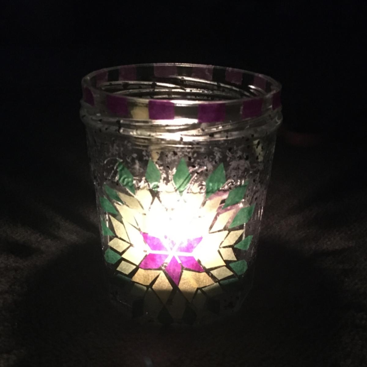 Schöpfung Tag 1 Glas 5
