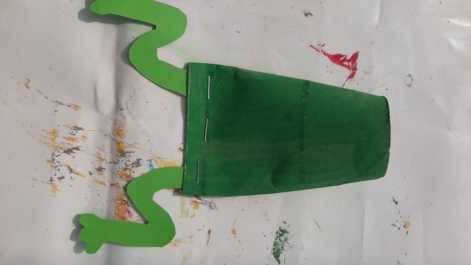 Schöpfung Tag 5 Frosch 6