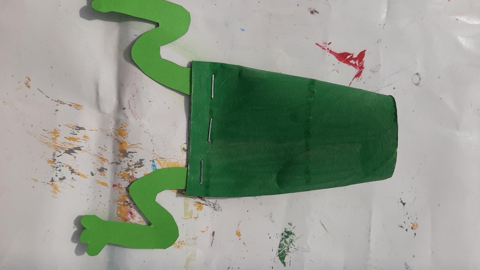 Schöpfung Tag 5 Frosch 6