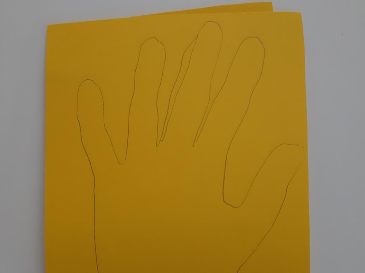 Schöpfung Tag 6 Handschmetterling 3