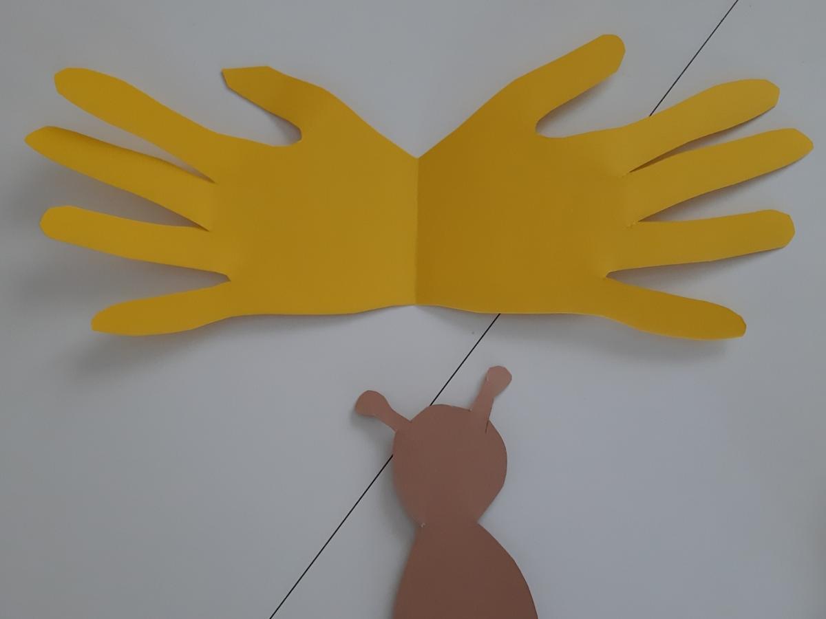 Schöpfung Tag 6 Handschmetterling 6