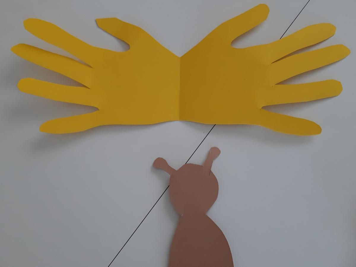 Schöpfung Tag 6 Handschmetterling 6