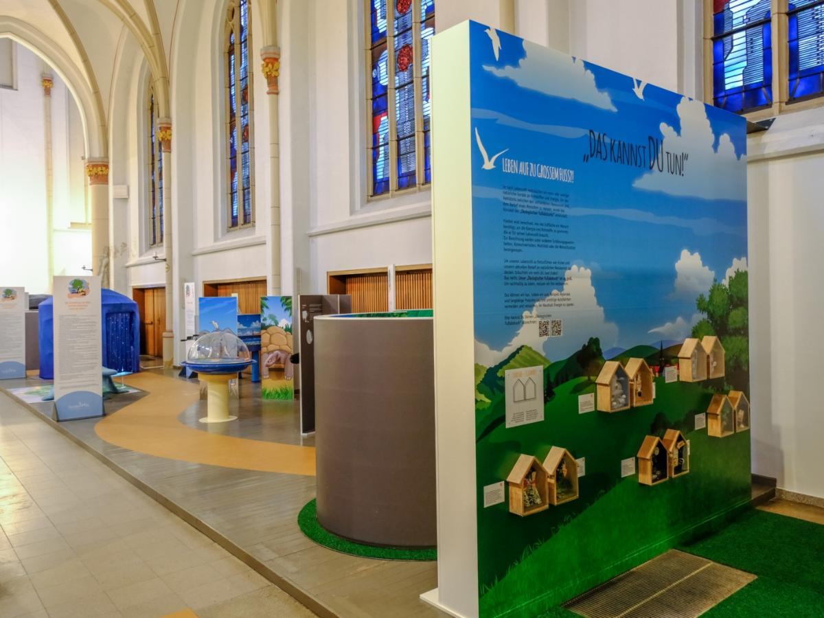 Mitspielausstellung Erlebnis Schöpfung, neu in St. Joseph Köln-Nippes
Nutzung nur auf familien234.de