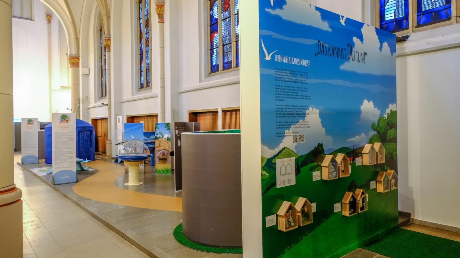 Mitspielausstellung Erlebnis Schöpfung, neu in St. Joseph Köln-Nippes
Nutzung nur auf familien234.de