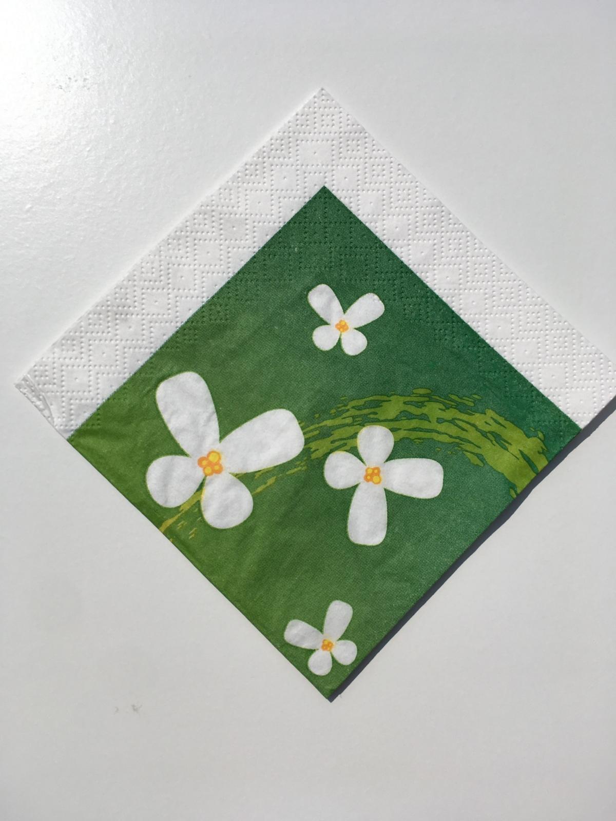 Schöpfung Tag 3 Serviette 1