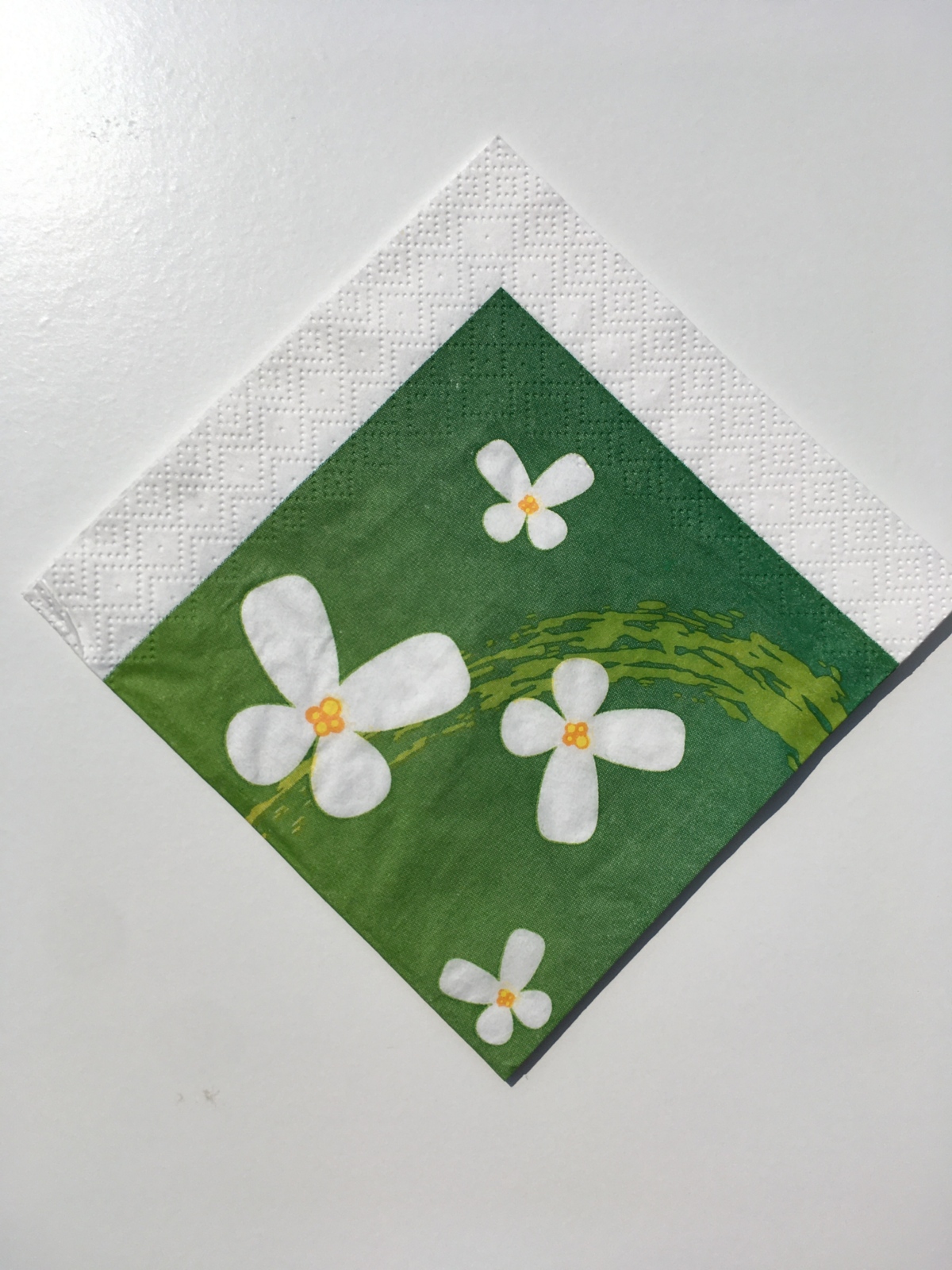 Schöpfung Tag 3 Serviette 1