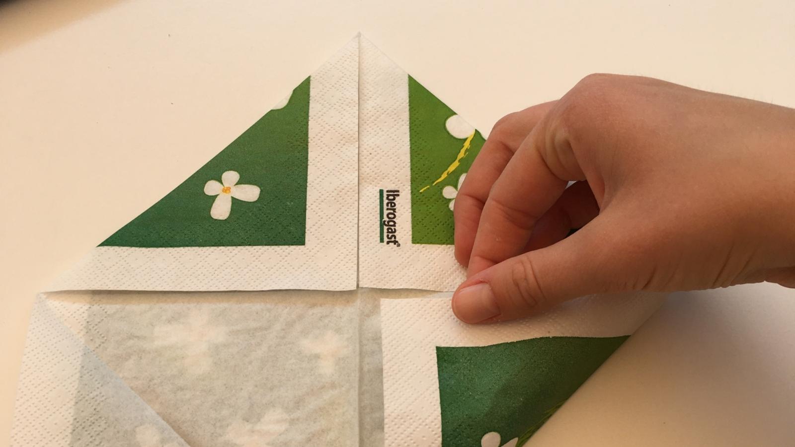 Schöpfung Tag 3 Serviette 3