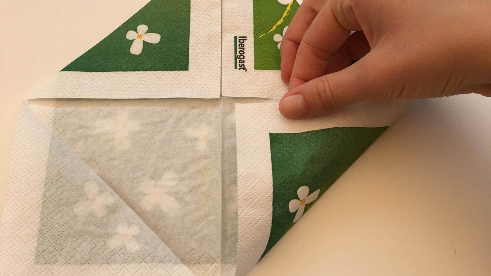 Schöpfung Tag 3 Serviette 3