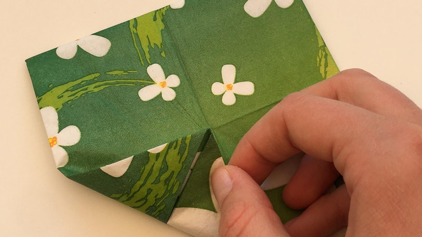 Schöpfung Tag 3 Serviette 6a