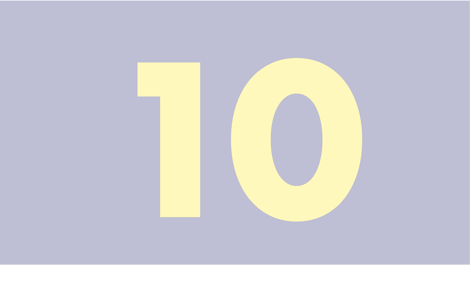 10. Tür zu