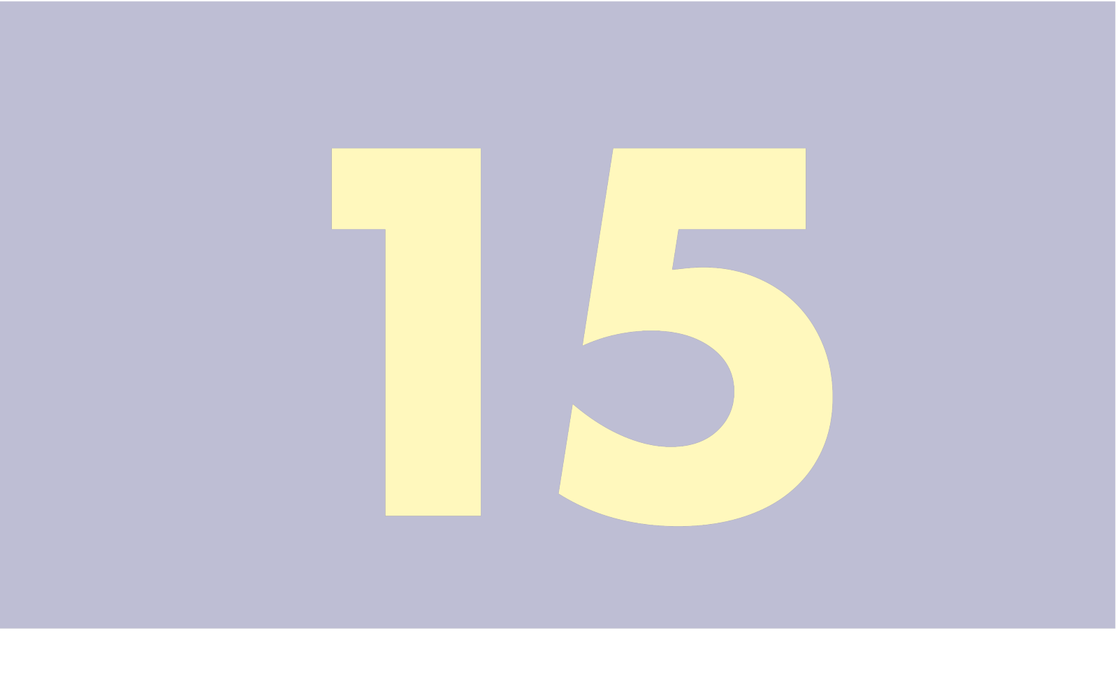 15. Tür zu
