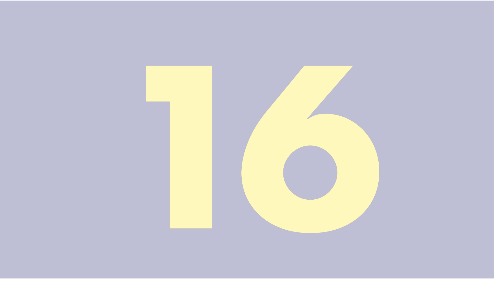 16. Tür zu