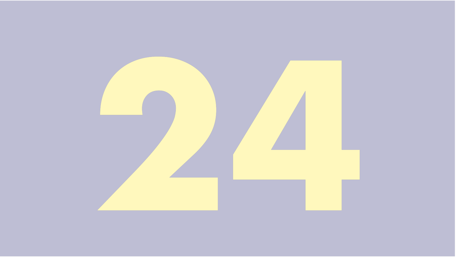 24. Tür zu