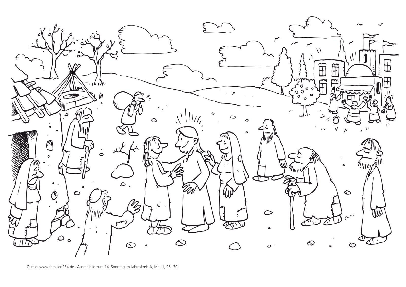 Vorschaubild zum LesejahrA_14. Sonntag im Jahreskreis