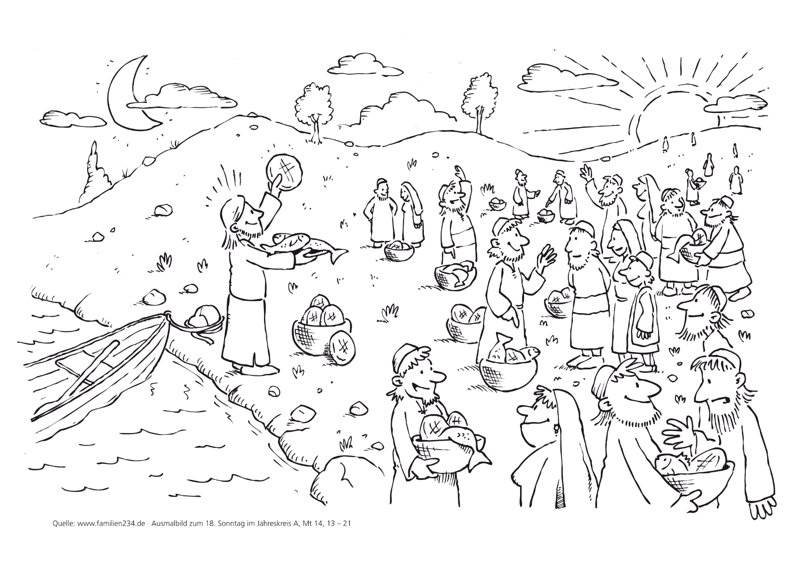 Vorschaubild zum LesejahrA_18. Sonntag im Jahreskreis