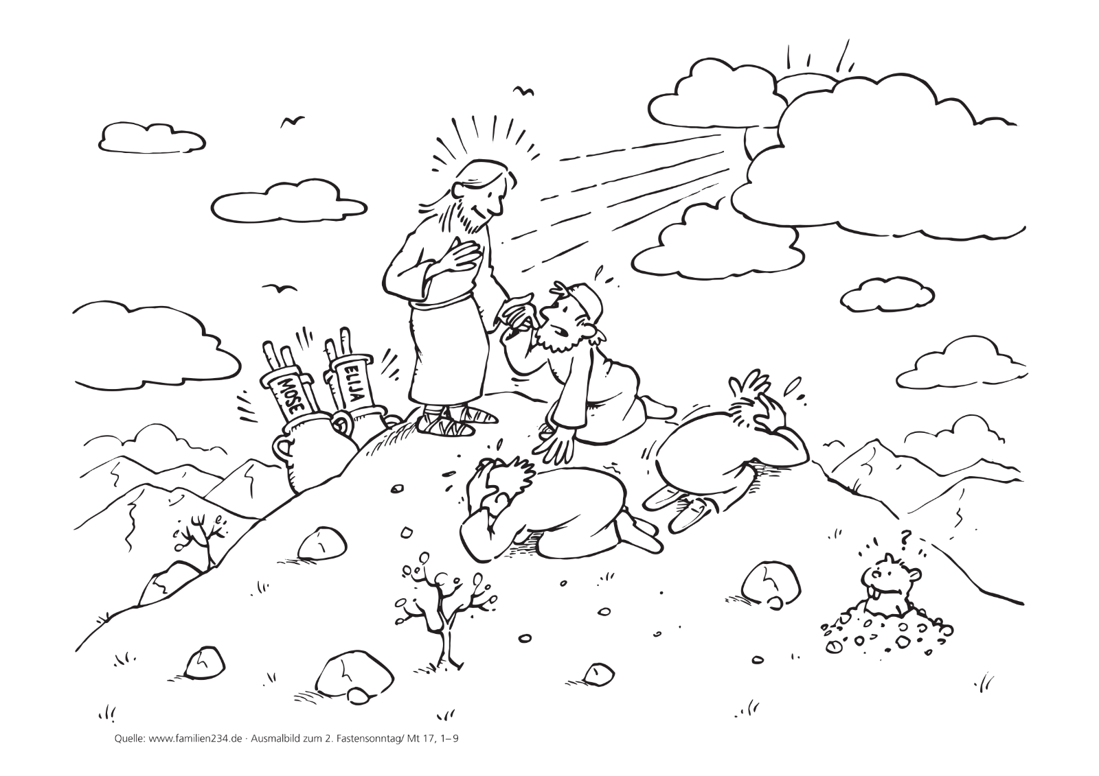 Vorschaubild zum LesejahrA_2. Fastensonntag