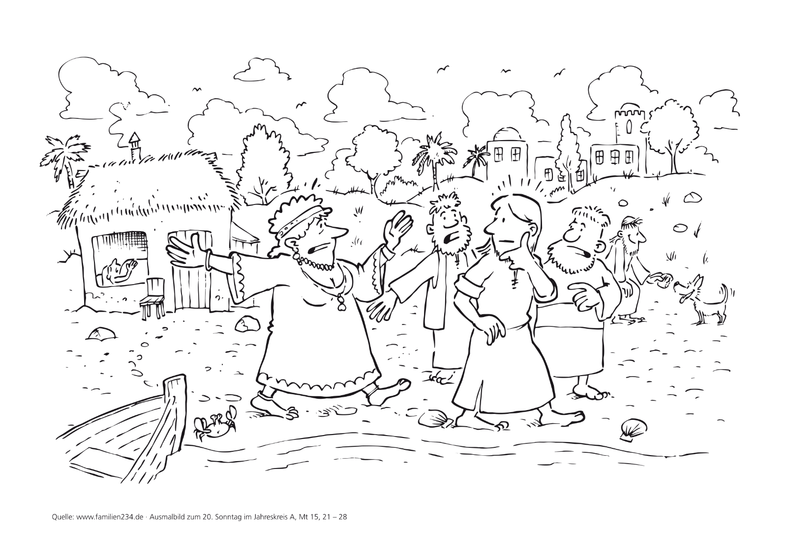 Vorschaubild zum LesejahrA_20. Sonntag im Jahreskreis