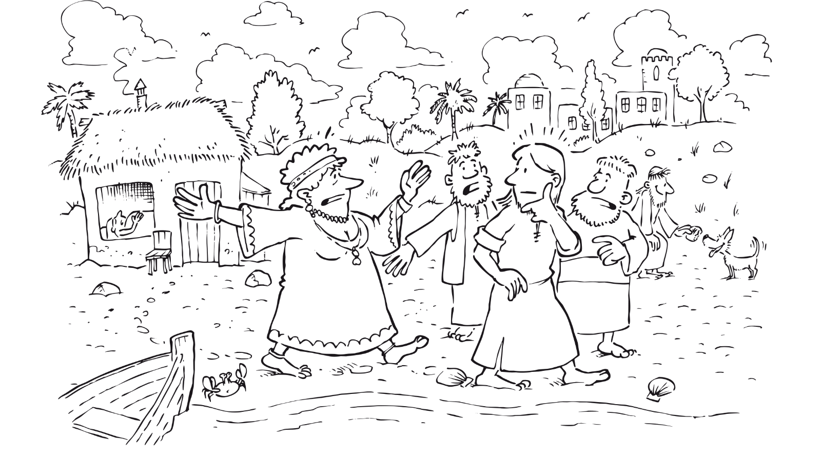 Vorschaubild zum LesejahrA_20. Sonntag im Jahreskreis