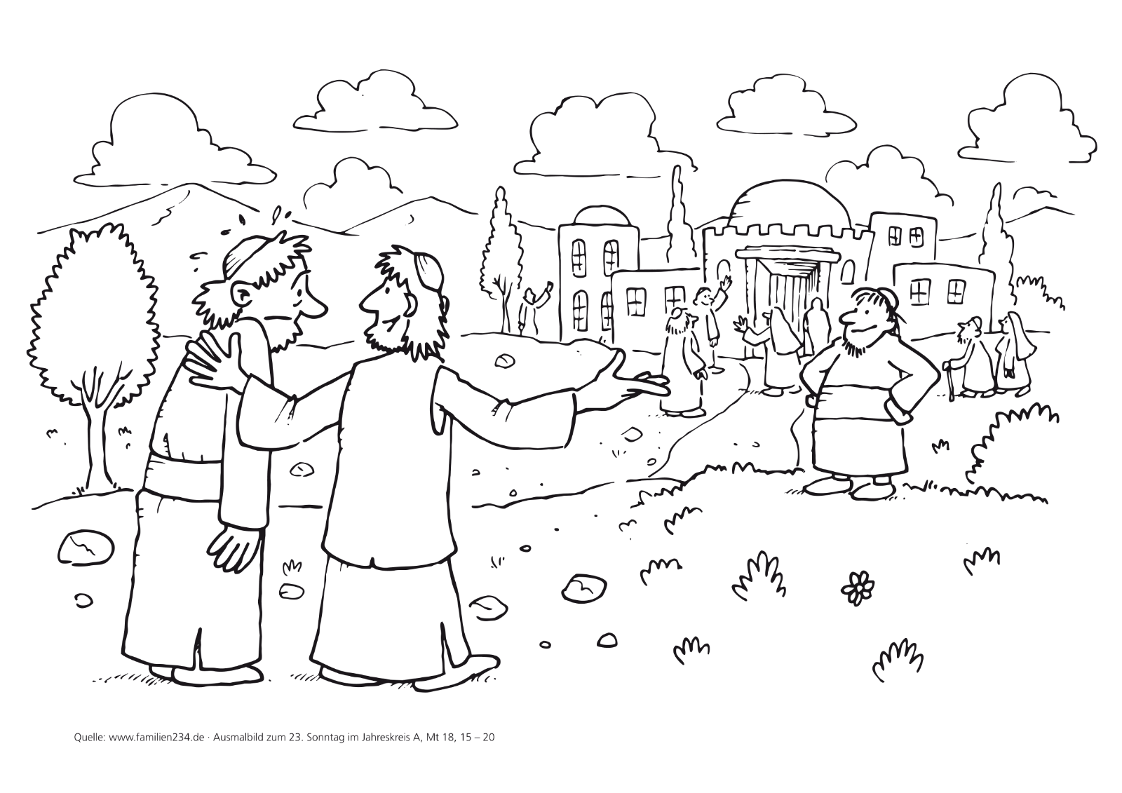 Vorschaubild zum LesejahrA_23. Sonntag im Jahreskreis