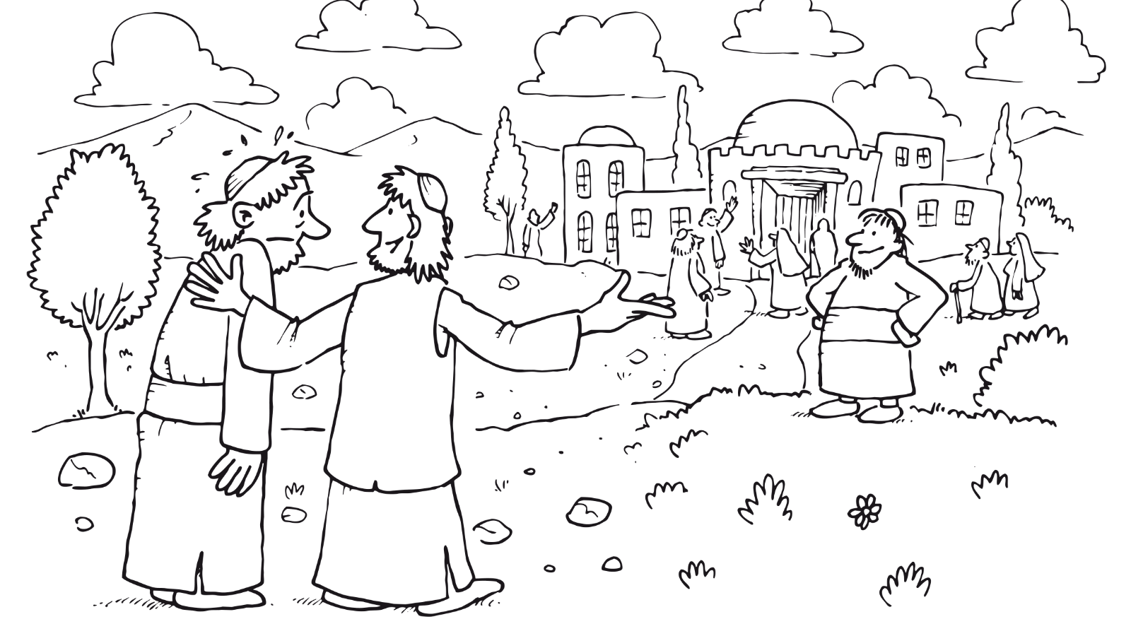 Vorschaubild zum LesejahrA_23. Sonntag im Jahreskreis