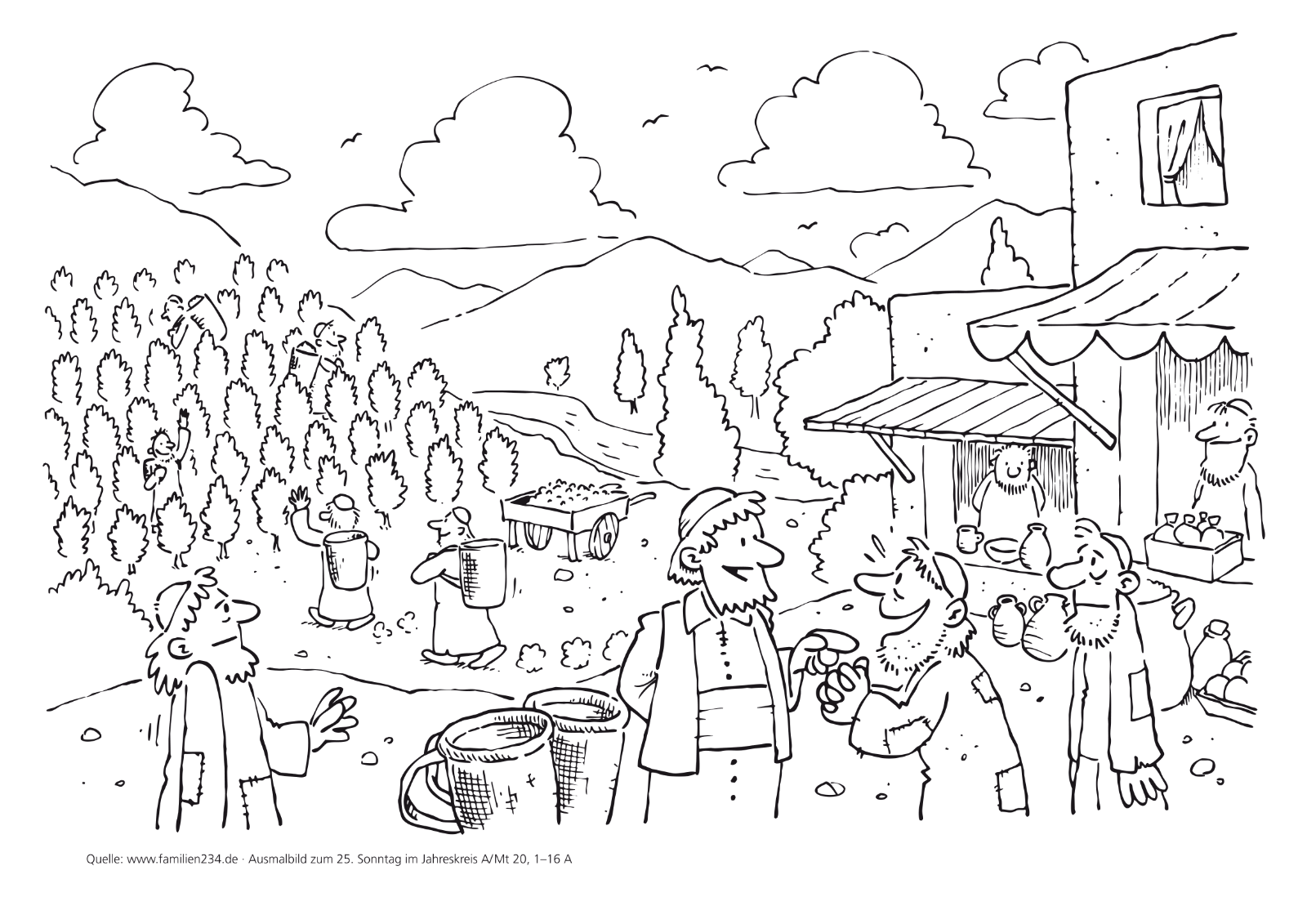 Vorschaubild zum LesejahrA_25. Sonntag im Jahreskreis