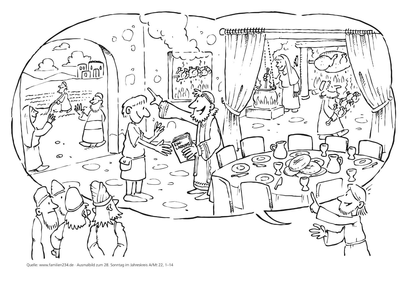 Vorschaubild zum LesejahrA_28. Sonntag im Jahreskreis